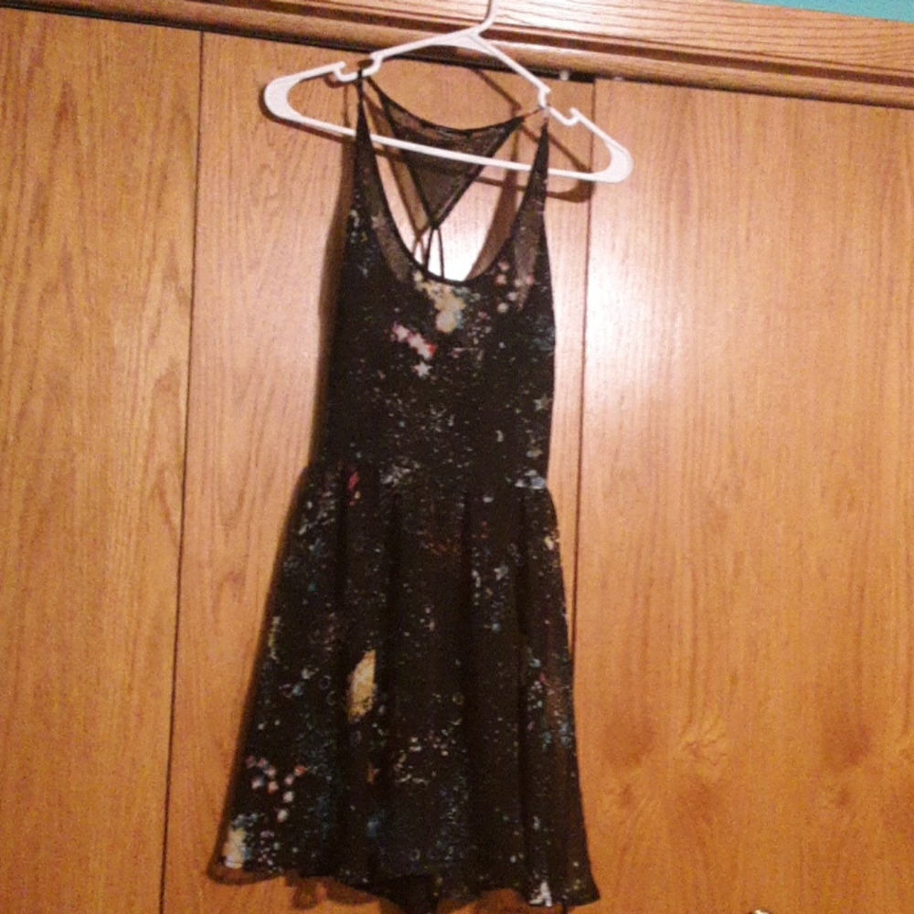 Black See Through Dress